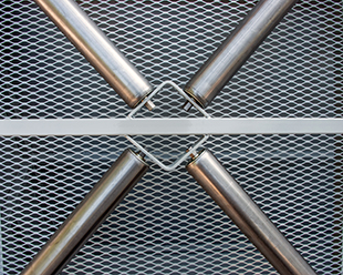 wheel rack center close-up